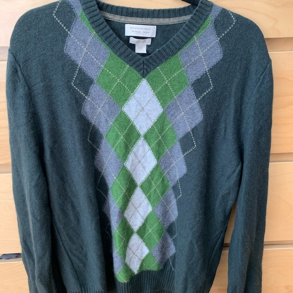 Banana republic argyle sweater - Picture 2 of 5